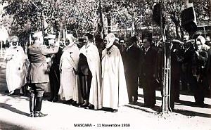 MASCARA - 11 NOVEMBRE 1938